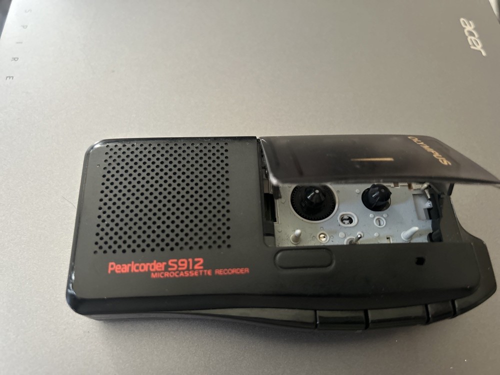 Olympus Pearlcorder S912 Microcassette Recorder, micro, handheld