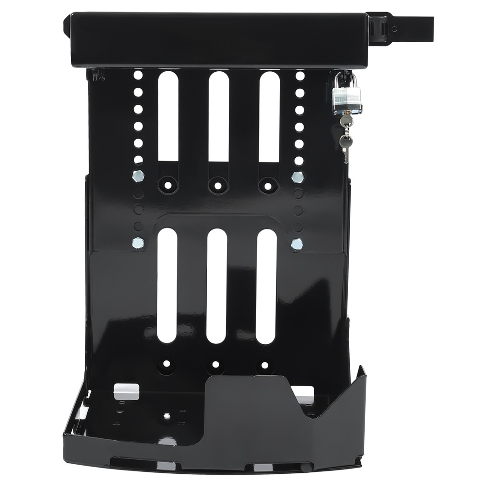 For Open Enclosed Landscape Trailer Lockable Backpack Blower Sprayer Rack Holder
