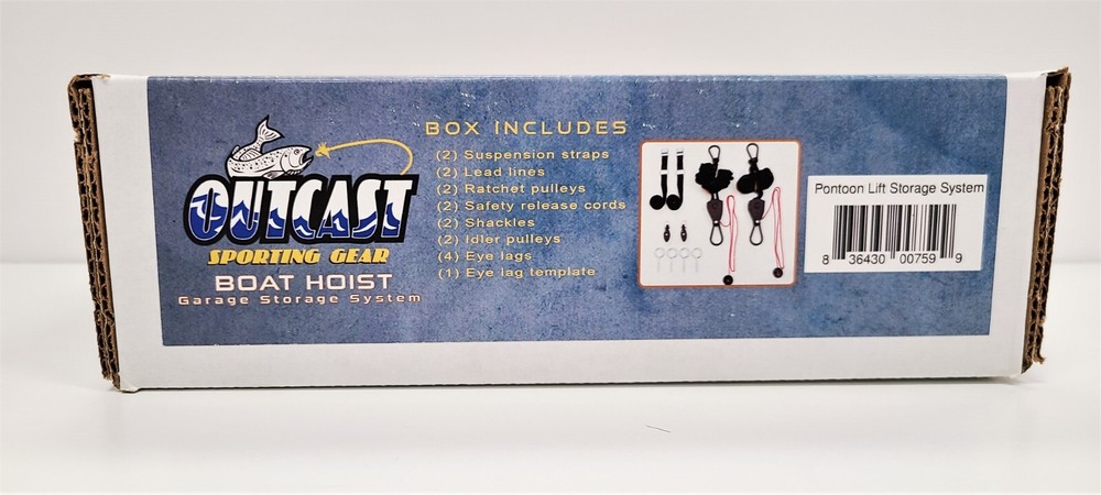 Outcast Boat Hoist Garage Storage System - New