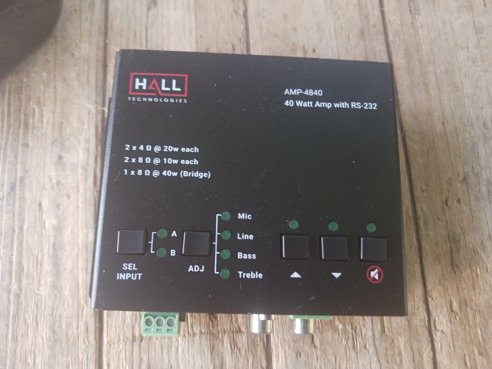 HALL RESEARCH AMP 4840 AMIFIER