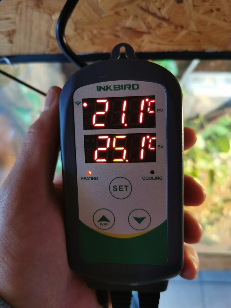 WiFi Thermostat Heating Cooling Temperature Controller Seeded Started Greenhouse
