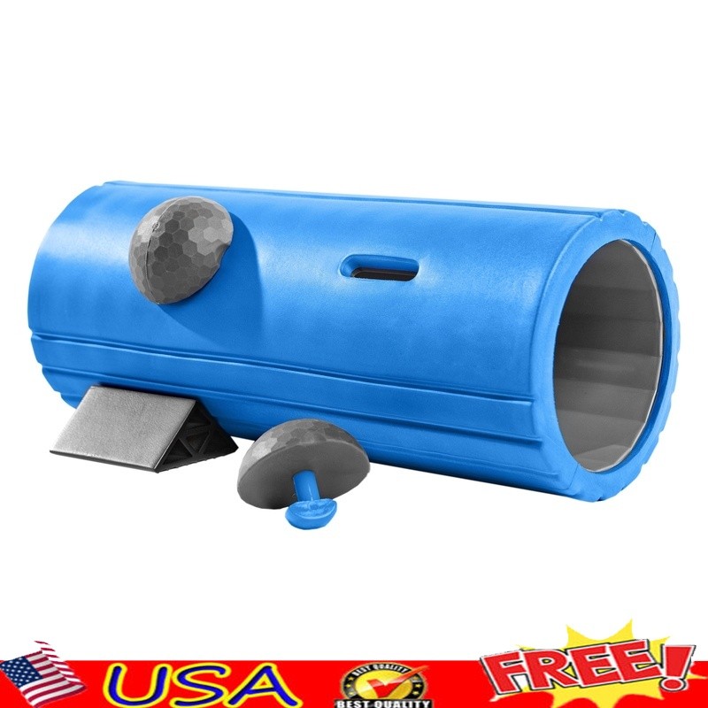 Hollow Core Foam Roller W/ Adjustable Evo Focus Points Deep Tissue Recovery New