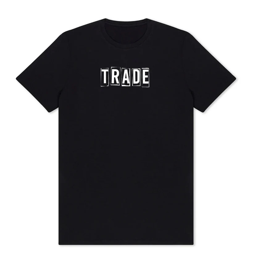 Trade Stencil Tee - Black