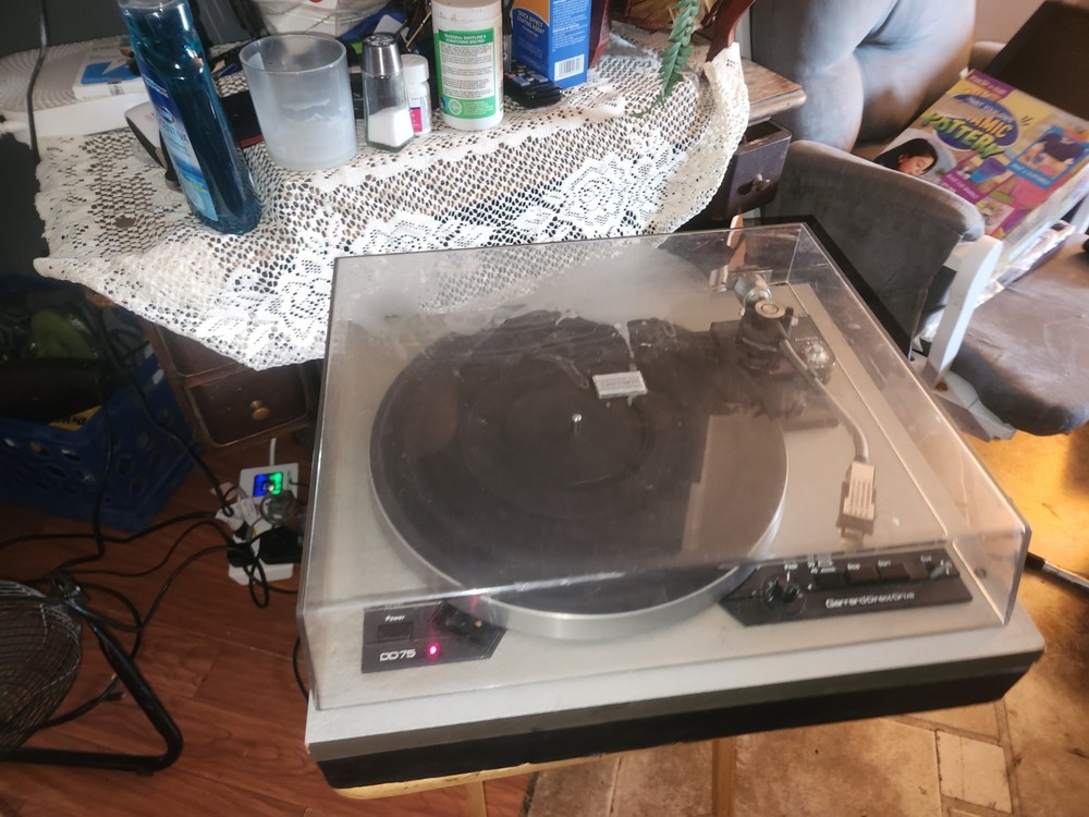 🥶 Garrard DD75 🔥 Direct Drive Turntable Tested & Serviced 🔥