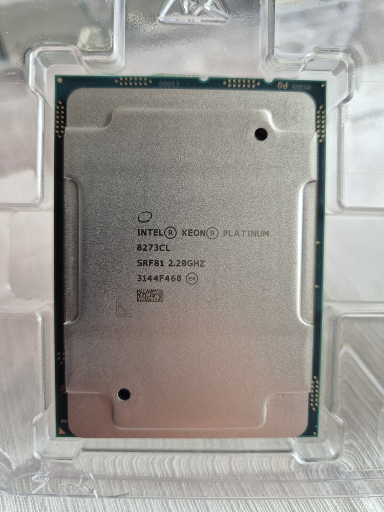 Intel Xeon Platinum 8273CL CPU Processor 28 Core SRF81 38.5MB L3 Cache LGA 3647