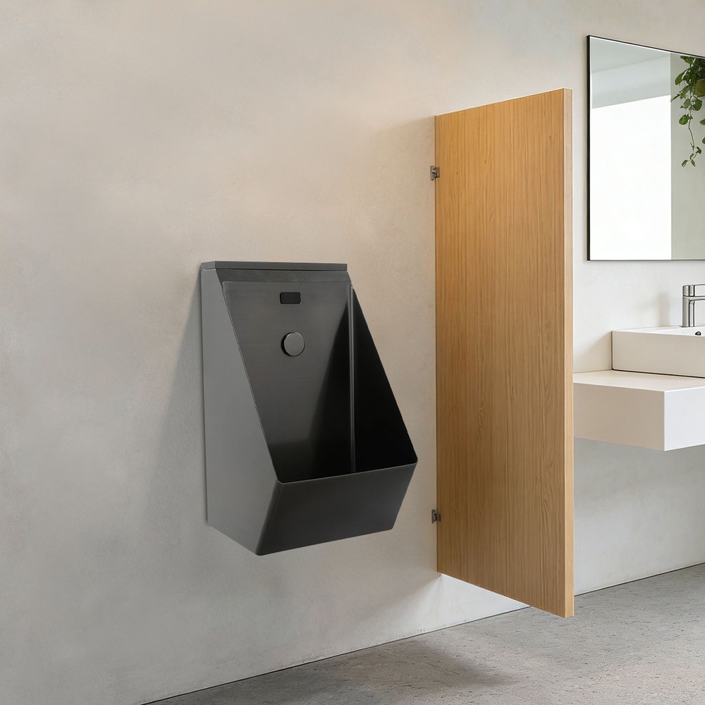 Wall Mounted Sensor Urinal, Automatic Sensor Urinal Toilet for Men, Men's Toilet