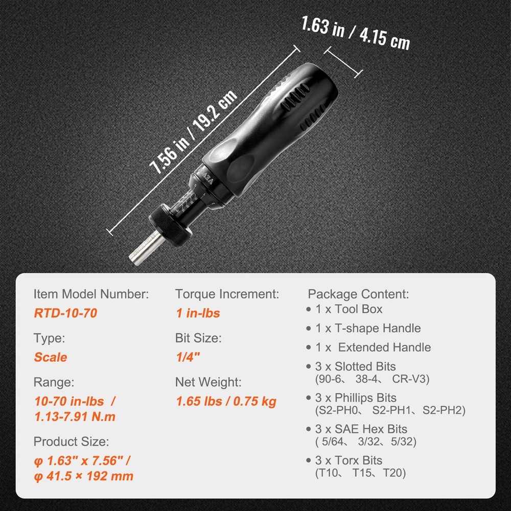 Torque Screwdriver, Drive Screwdriver Torque Wrench