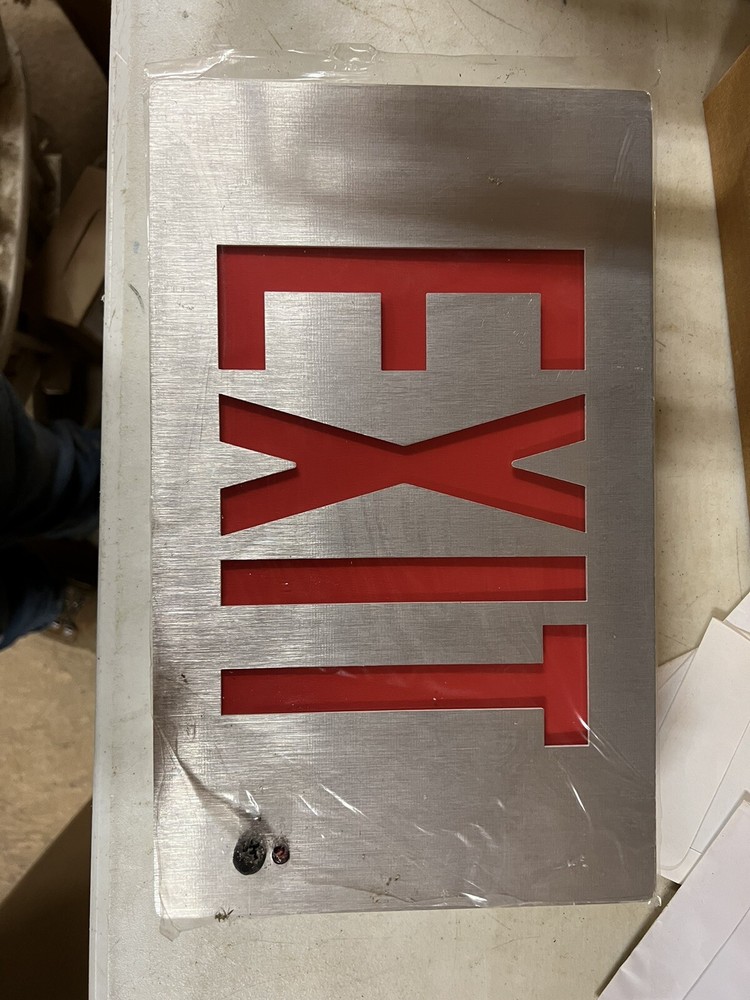 MC PHILBEN ER30LRFRW EXIT SIGN * NEW IN BOX *