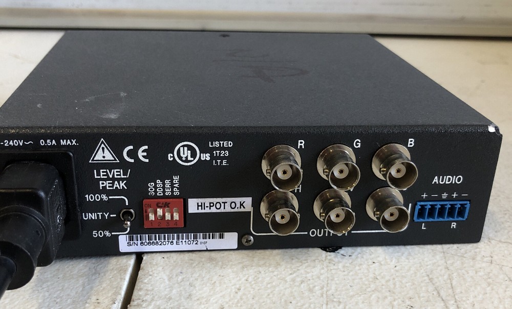 Extron RGB 160xi Video and Audio Interface Powers on Untested (ih48-X800)