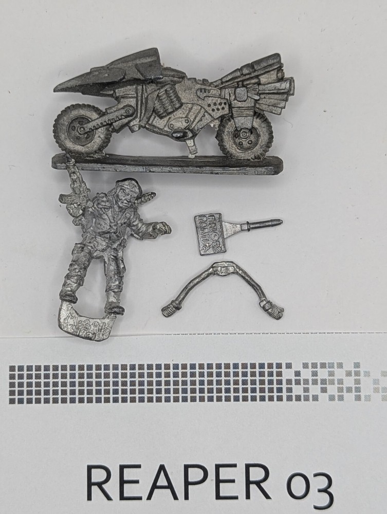 Shadowrun miniatures | Ral Partha | Ork | Bikers | DnD | Sci Fi