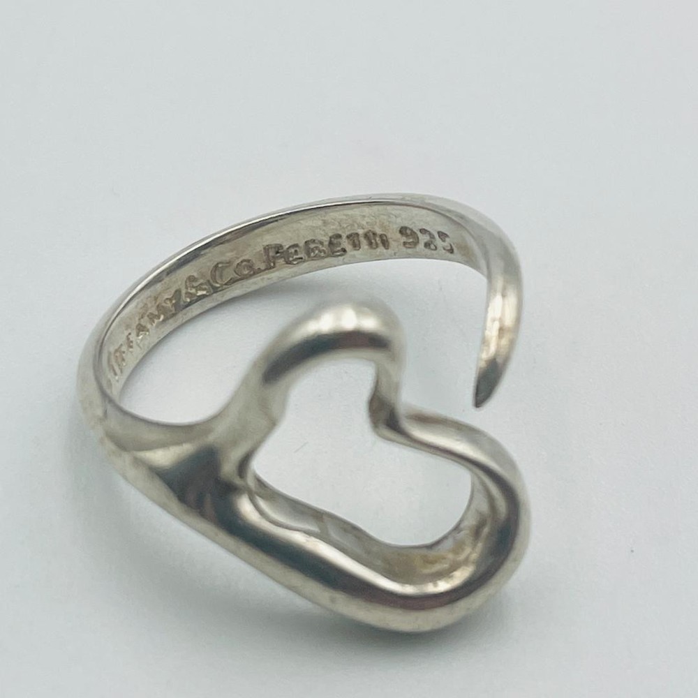 Tiffany & Co. Open Heart Ring 0221K142A