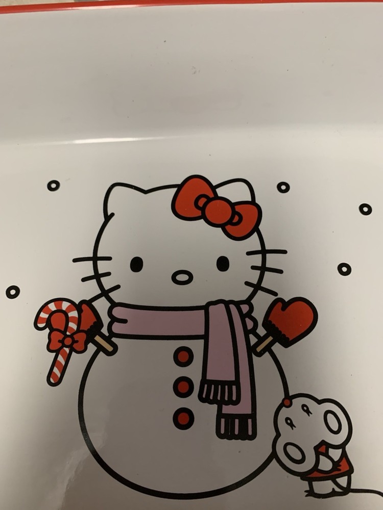 Hello Kitty Sanrio Baking Dish Ceramic Oven Safe Bakeware