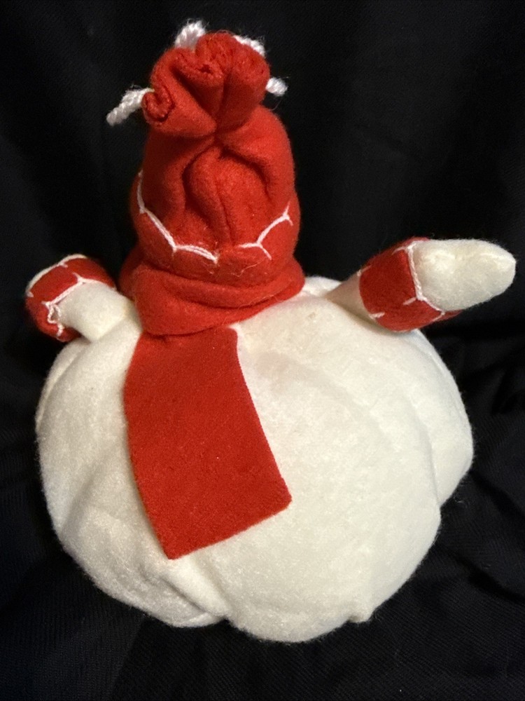 Handmade Snowman Plush Softy
