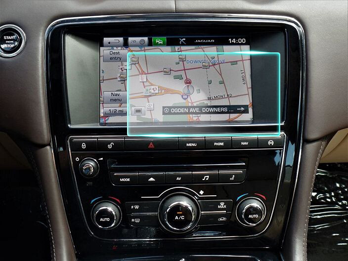 Crystal Clear Screen Protector for 2015 Jaguar XJ Vehicle Navigation
