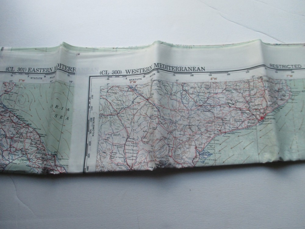 USAF, 1949, Silk Pilot Escape May, Eastern/Western Mediterranean