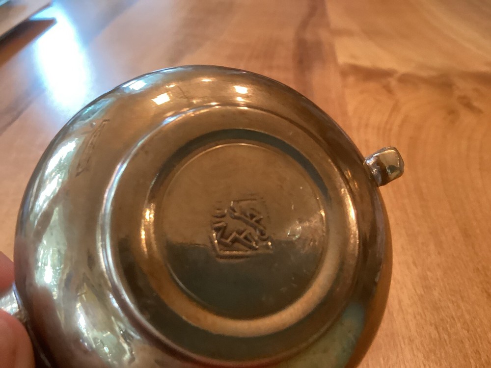 Small Vintage Middle Eastern Brass Decorative Tea Pot