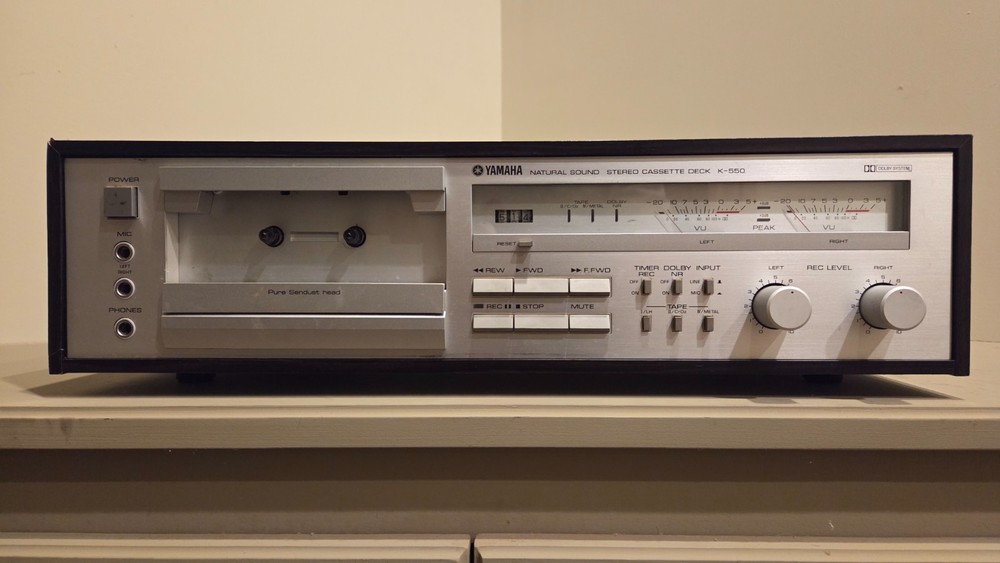 yamaha k-550 cassette deck