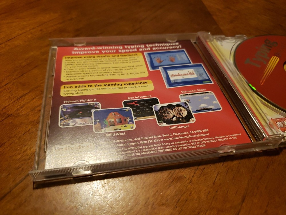 TYPING Quick & Easy Scholastic Typing Skills Course CD ROM Typing for PC
