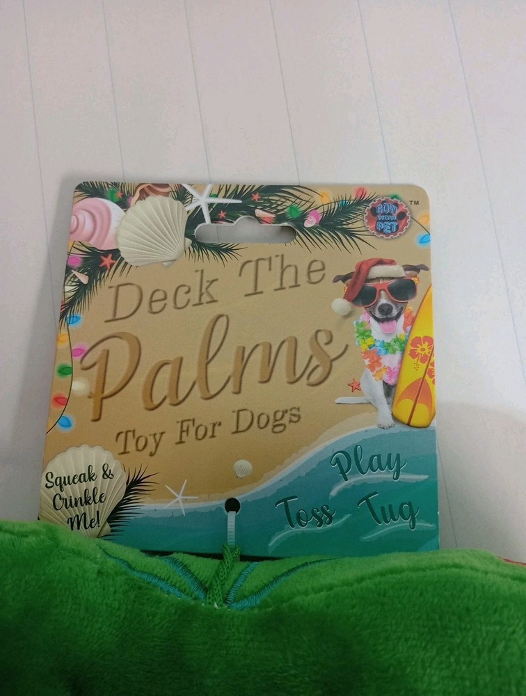 Deck The Palms Toy For Dogs