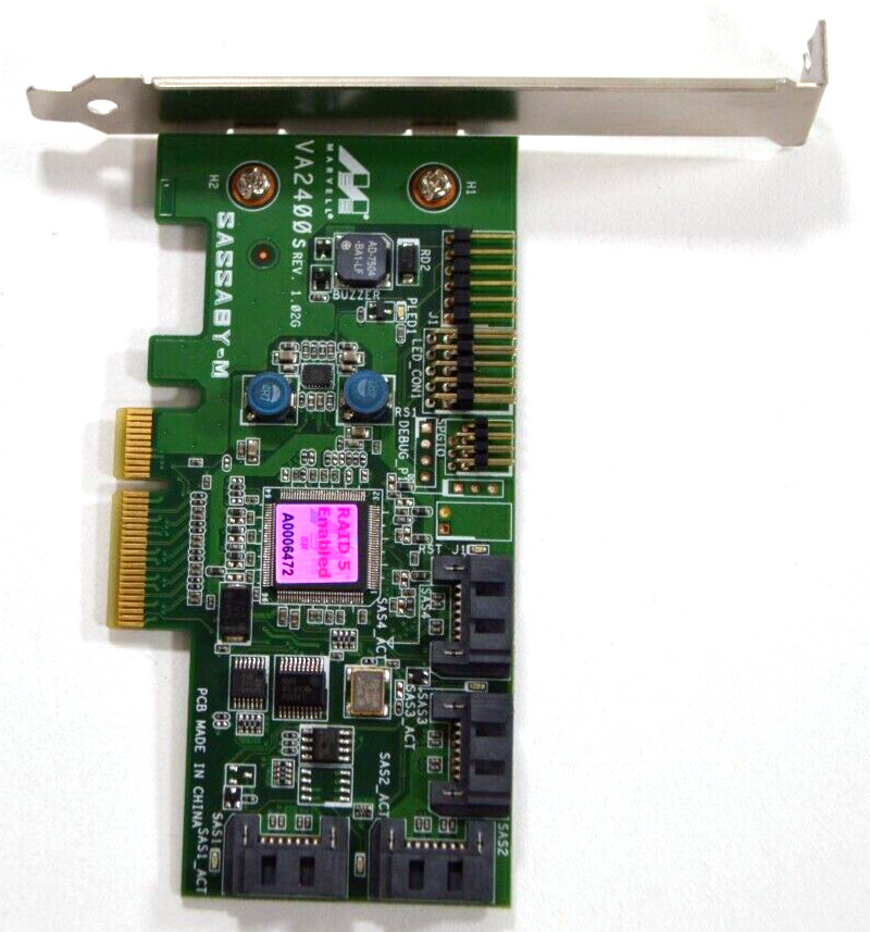 IBM Marvell VA2400S Rev. 1.02G 46R3460 SAS RAID Controller