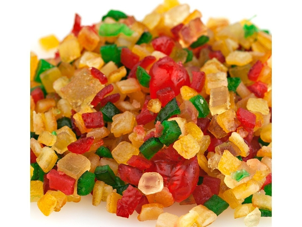 Special Mello Fruit Mix Glazed Candied Fruit 1 Pound