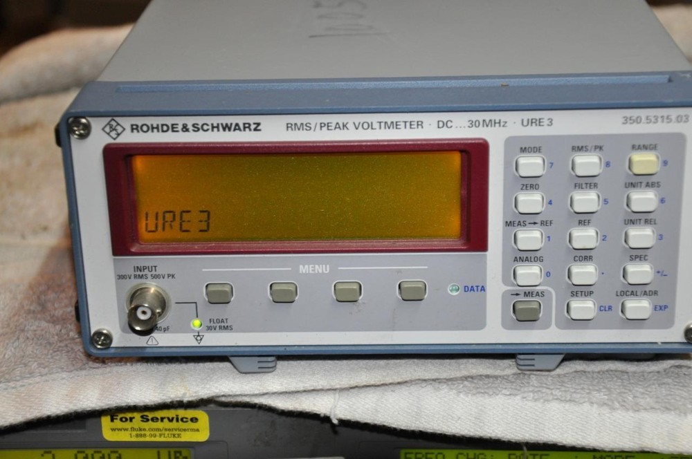Rohde & Schwarz URE3 30 MHz RMS Voltmeter