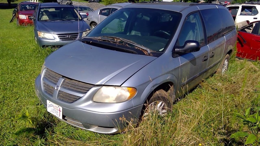 Driver Left Side View Mirror Power Non-heated Fits 05 Dodge Caravan OEM