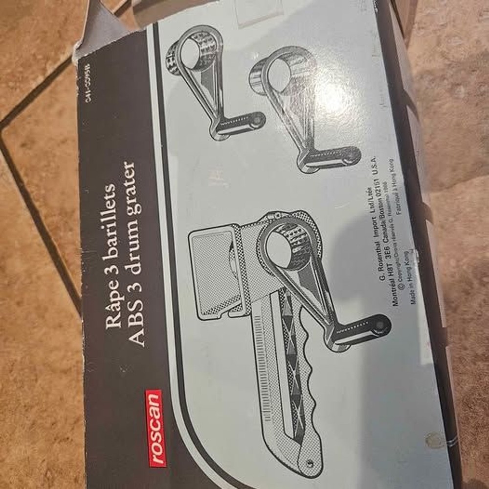 Interchangeable Drum Manual Cheese Grater