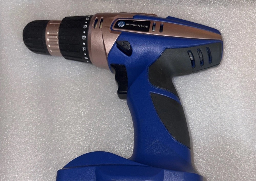 Apprentice acd18k2 18V Drill Driver Tool No Battery Untested. + Paperwork. Clean
