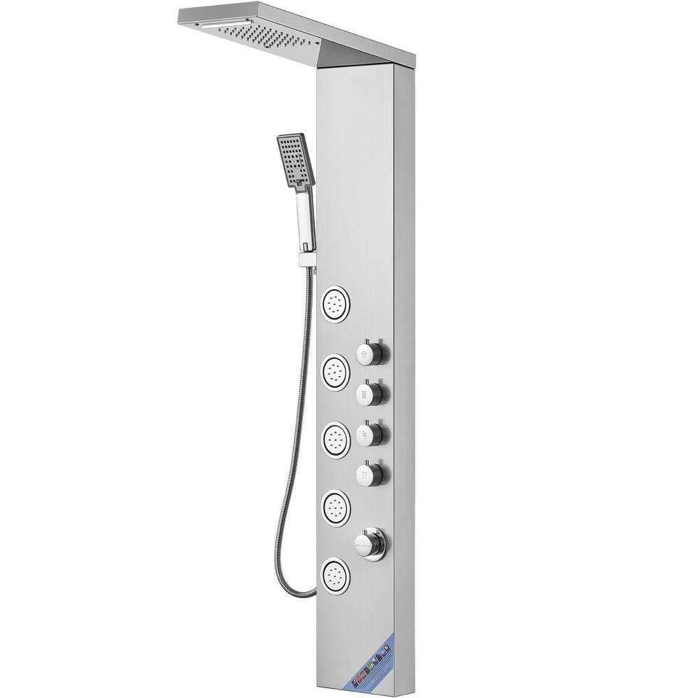 Shower Panel System 4 Shower Modes Shower Panel Tower Rainfall Waterfall 5