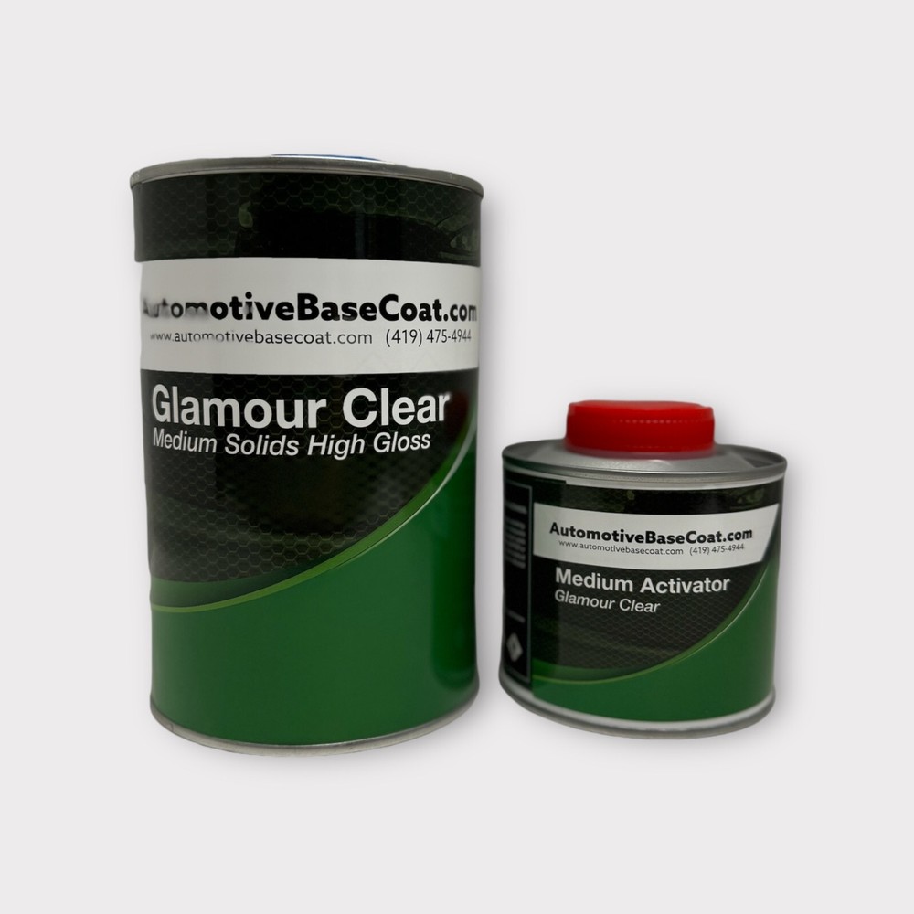 High Gloss Urethane Clear coat Quart Kit 4:1