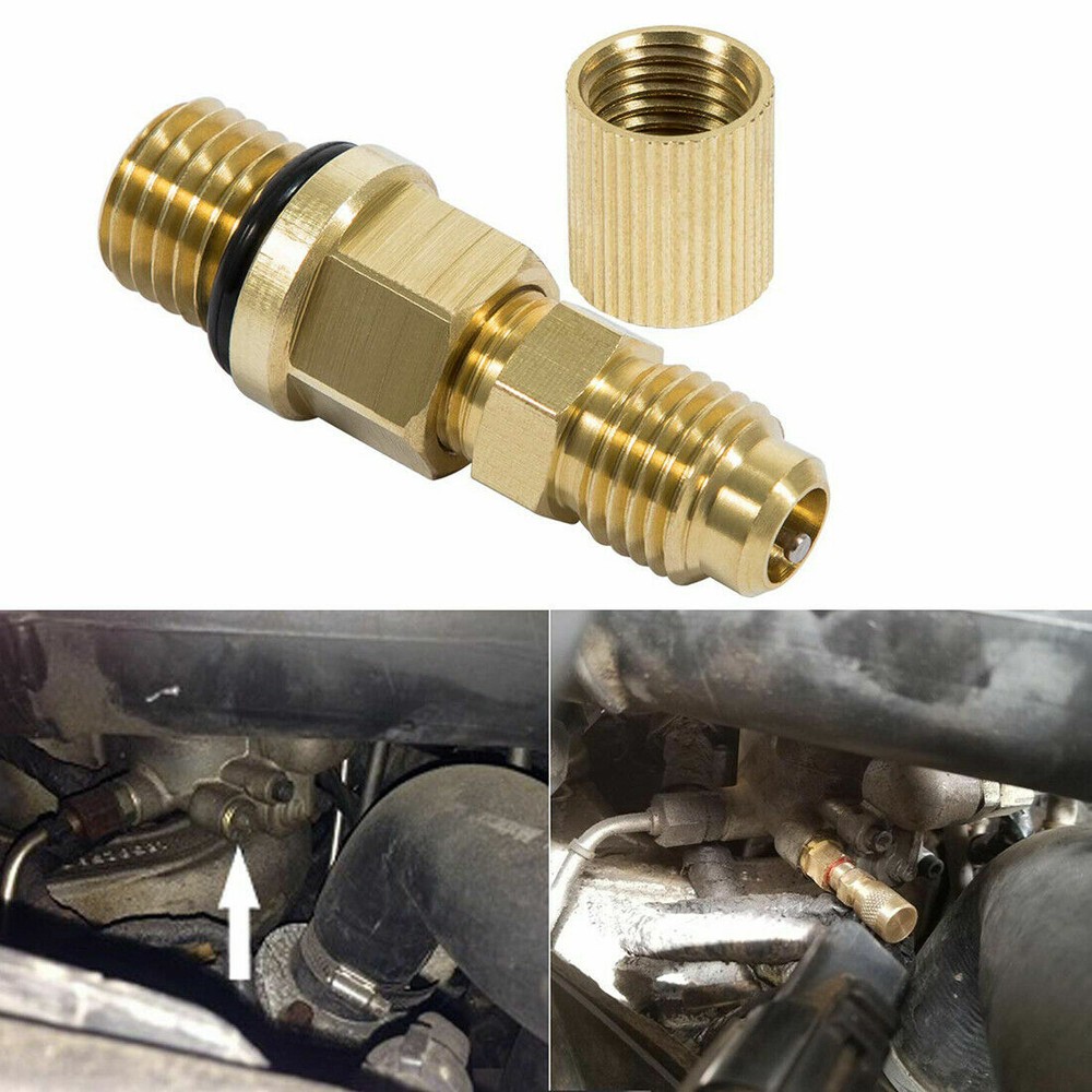 For 2003~2010 Ford Engine 6.0L Powerstroke Fuel Pressure Test Fitting Adapter