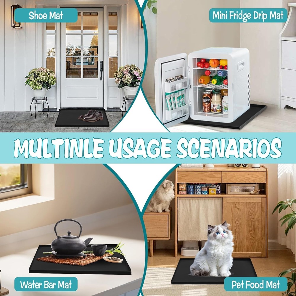 Portable Air Conditioner Drip Pan with Raised Edge