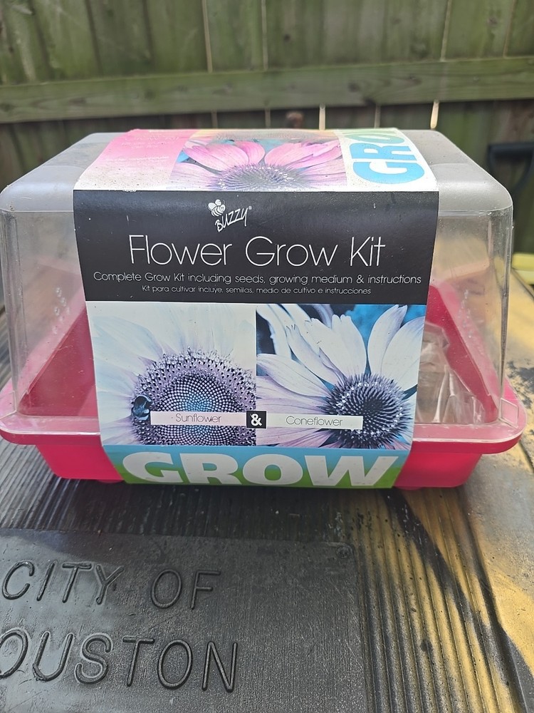 Buzzy ~  Sunflower & Coneflower Growing Kit