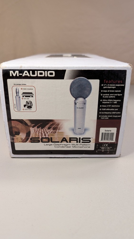 M-Audio Solaris Large Diaphragm Studio Condenser Microphone