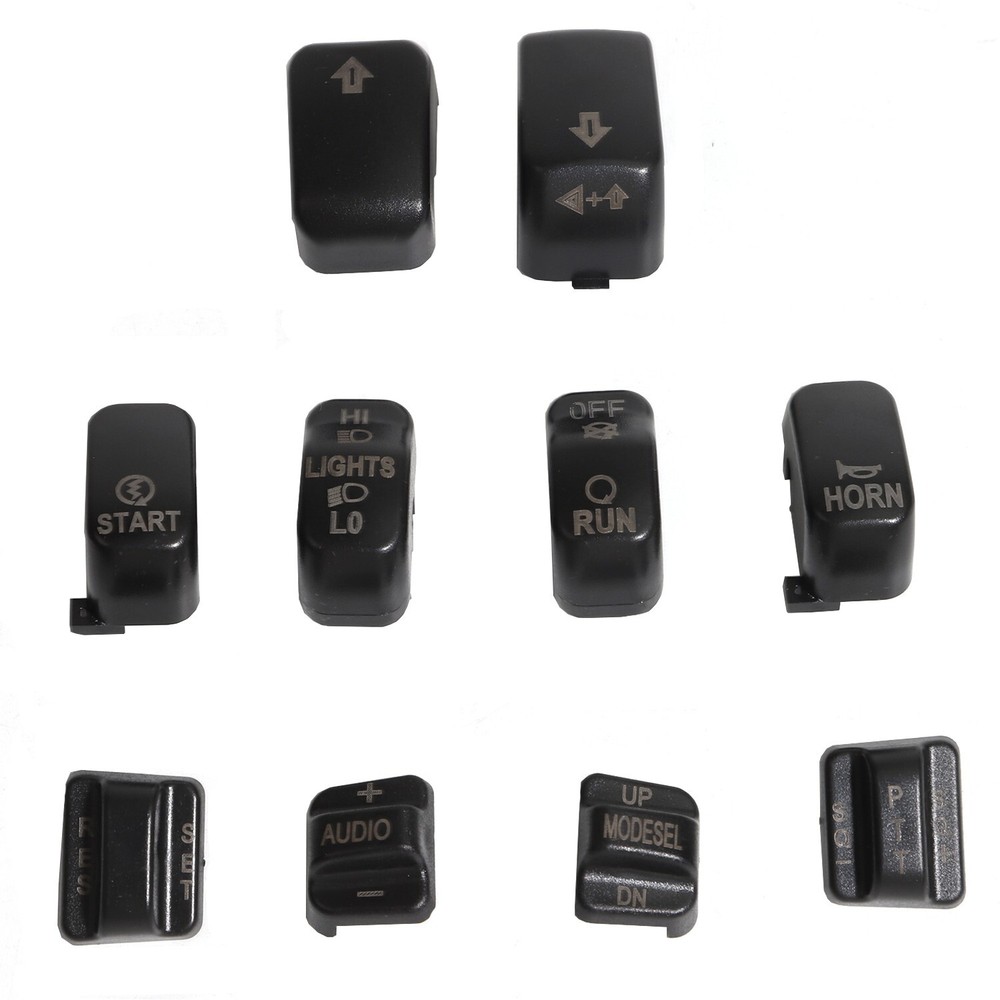 Motorcycle Hand Controls Switch Housing Buttons Cap for Harley