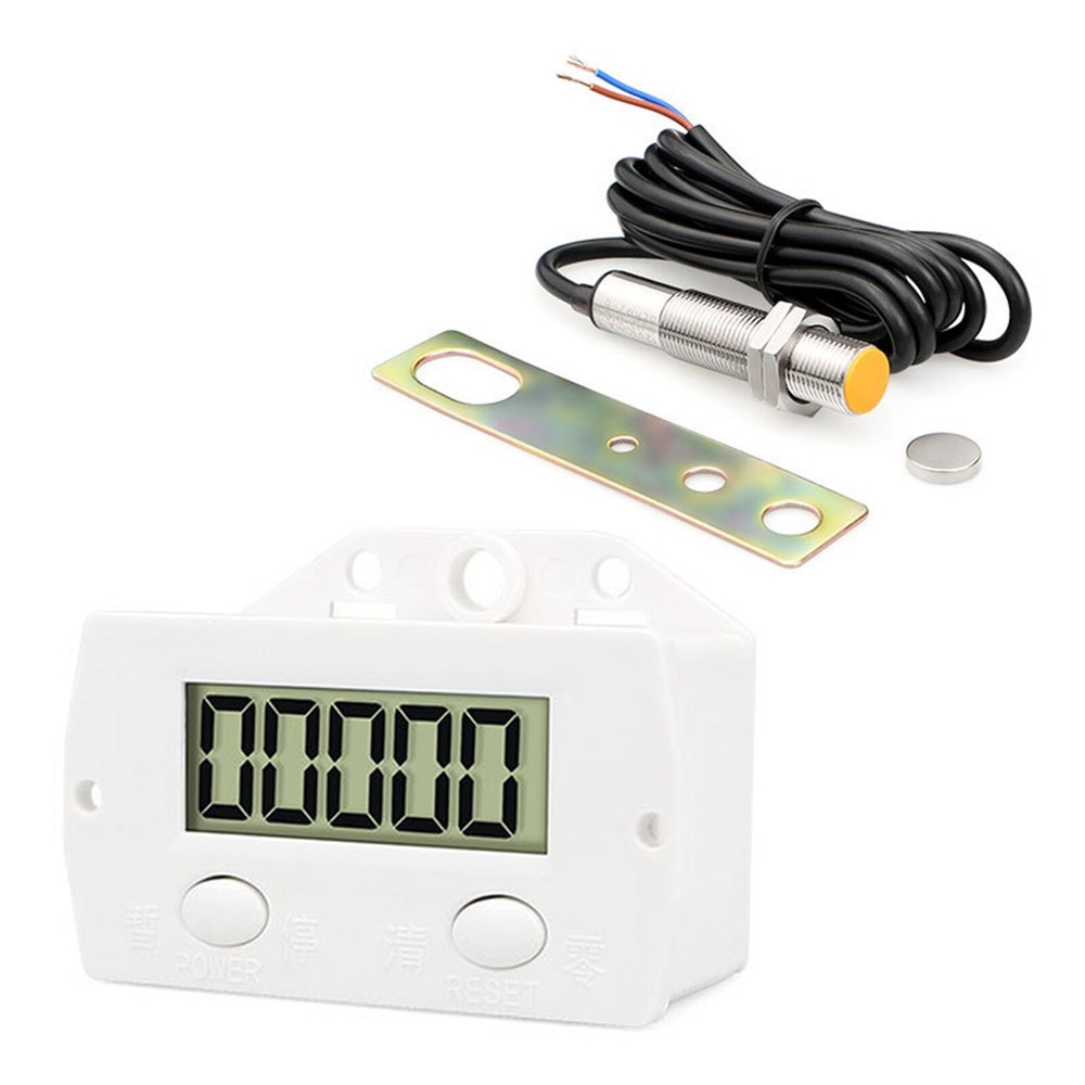 5 Digit Digital Electronic Counter Puncher Magnetic Inductive Proximity Switch