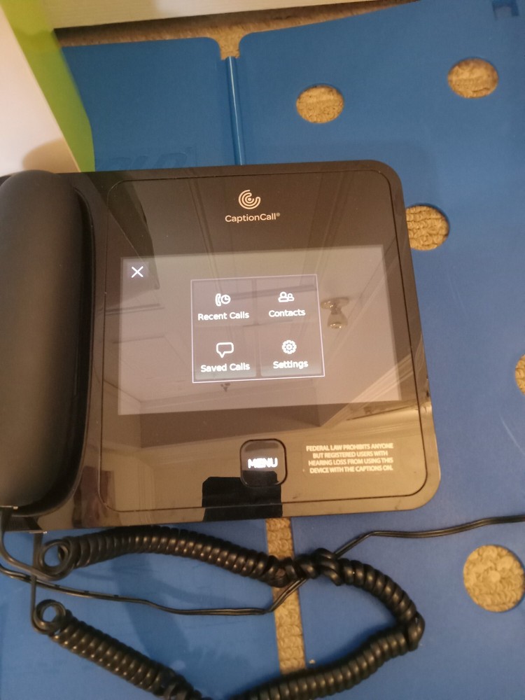 Caption Call 57Tx Closed-Caption Touch Screen Phone for Hearing Impaired