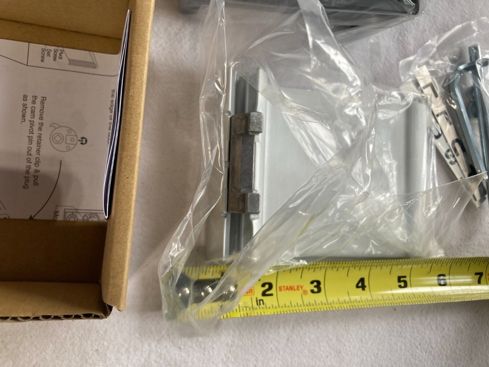 U.S. Lock US2290PAL U016445 Narrow Push Pull Paddle AL, Silver