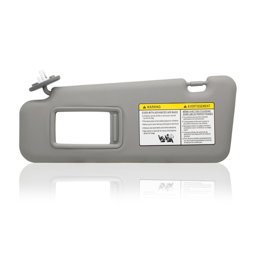 Driver Left Side Sun Visor Replacement Compatible with Gray(Left Driver)