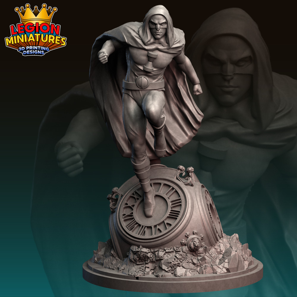 Hourman Diorama Sculpture Statue Model Kit DC Unpainted/Unassembled