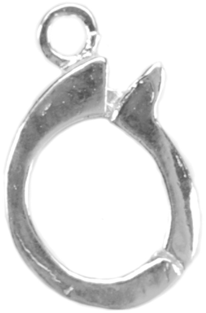 Enhancer Bails 5/Pkg Silver-Plated