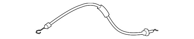Genuine GM Front Side Door Inside Handle Cable 13185564