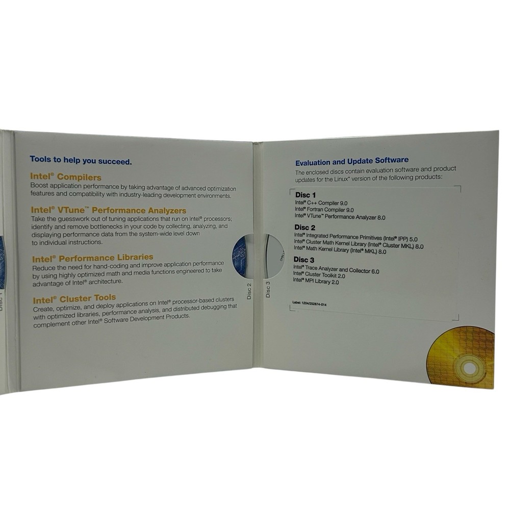 Intel Software Development Products Evaluation Software For Linux 2005