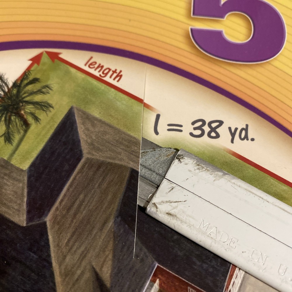 Abeka Arithmetic 5 - Fourth Edition Math Workbook. Cut Cover