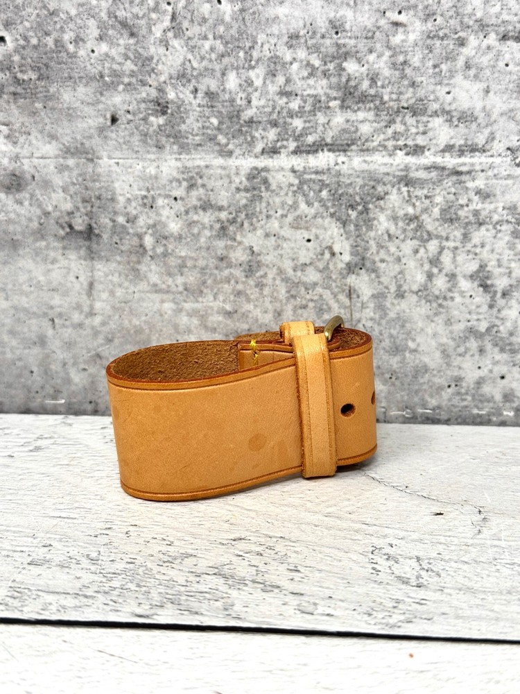 Authentic Louis Vuitton Vachetta Leather Luggage Strap