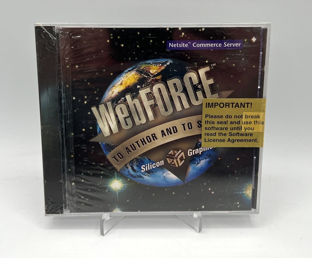 Vintage/Sealed - Silicon Graphics SGI WebFORCE - Netsite Commerce - 813-0349-001