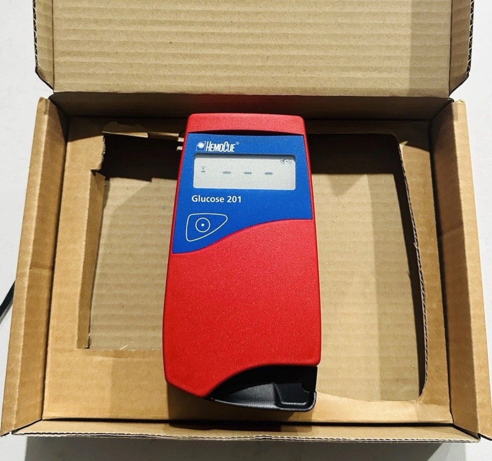 HEMOCUE Glucose 201 Analyzer with AC Adapter