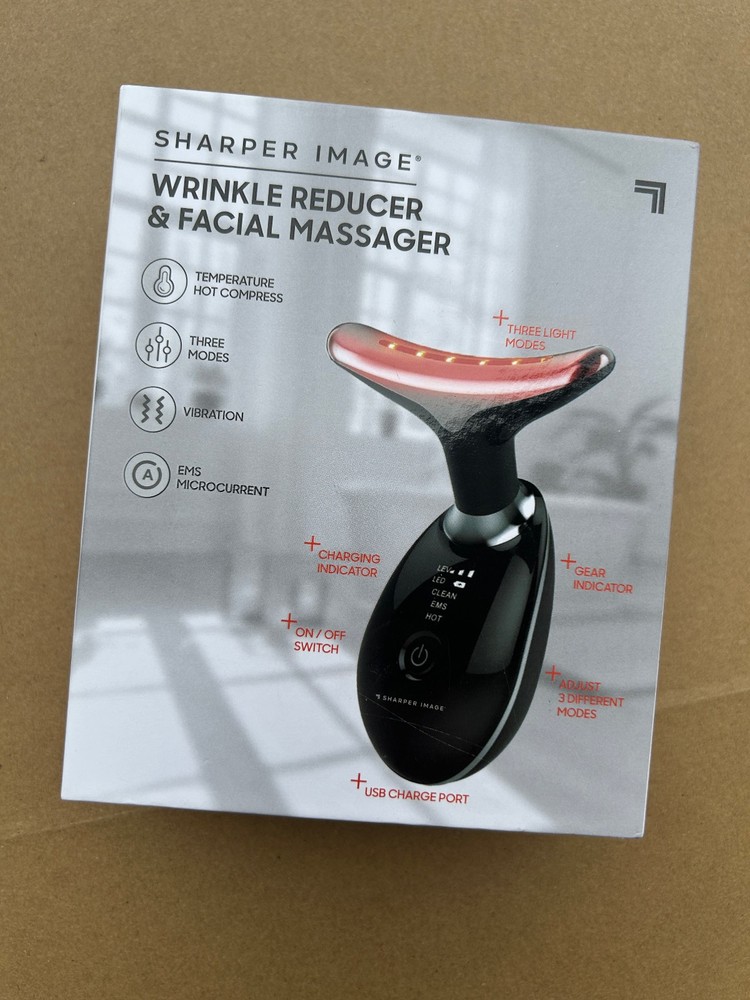 SHARPER IMAGE WRINKLE REDUCER & FACIAL MASSAGER