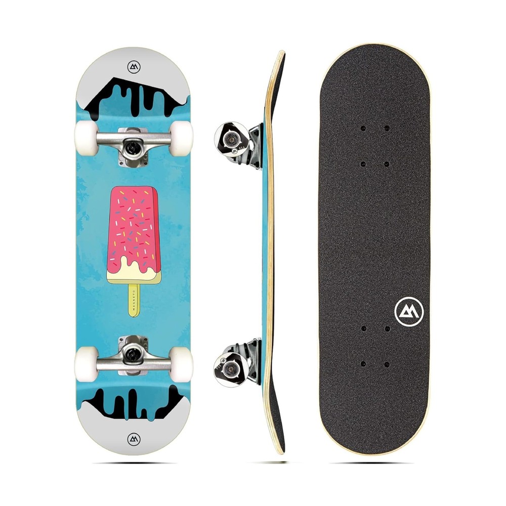 Magneto Complete Cruiser Starter Skateboard Ice Cream